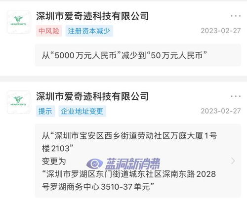 注冊(cè)資本驟降99% 愛(ài)奇跡電子煙公司戰(zhàn)略收縮背后的深層邏輯與行業(yè)警示